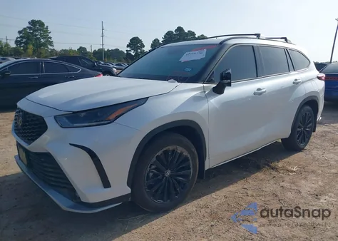 2025 Toyota Highlander Xse из США, поврежденный, VIN 5TDKDRBH2SS583000